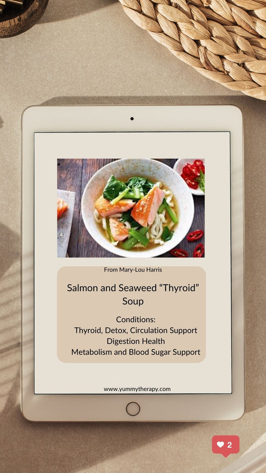 Salmon and Seaweed ‘Thyroid’ Soup